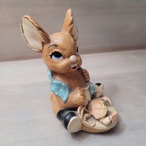 Pendelfin Rabbit Vintage "Nipper" Bunny Hand Painted Stonecraft Collectible